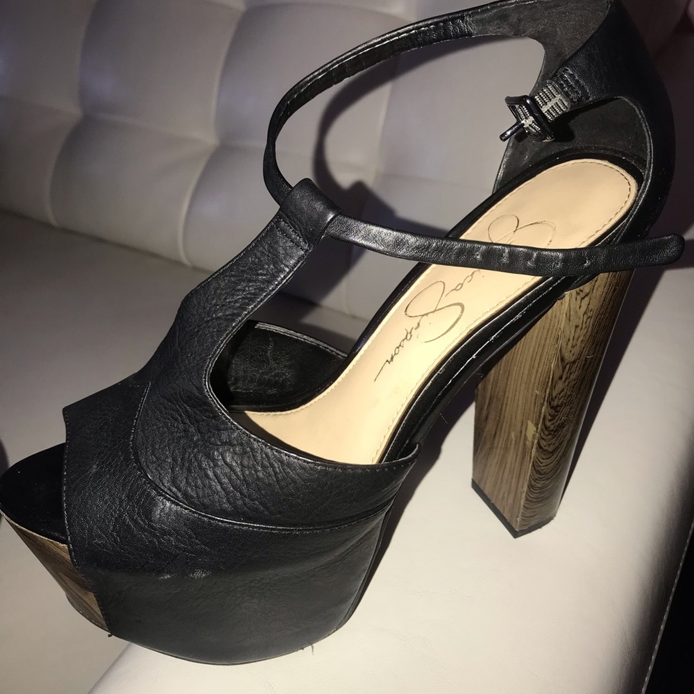 Jessica Simpson Dany Platform Genuine leather